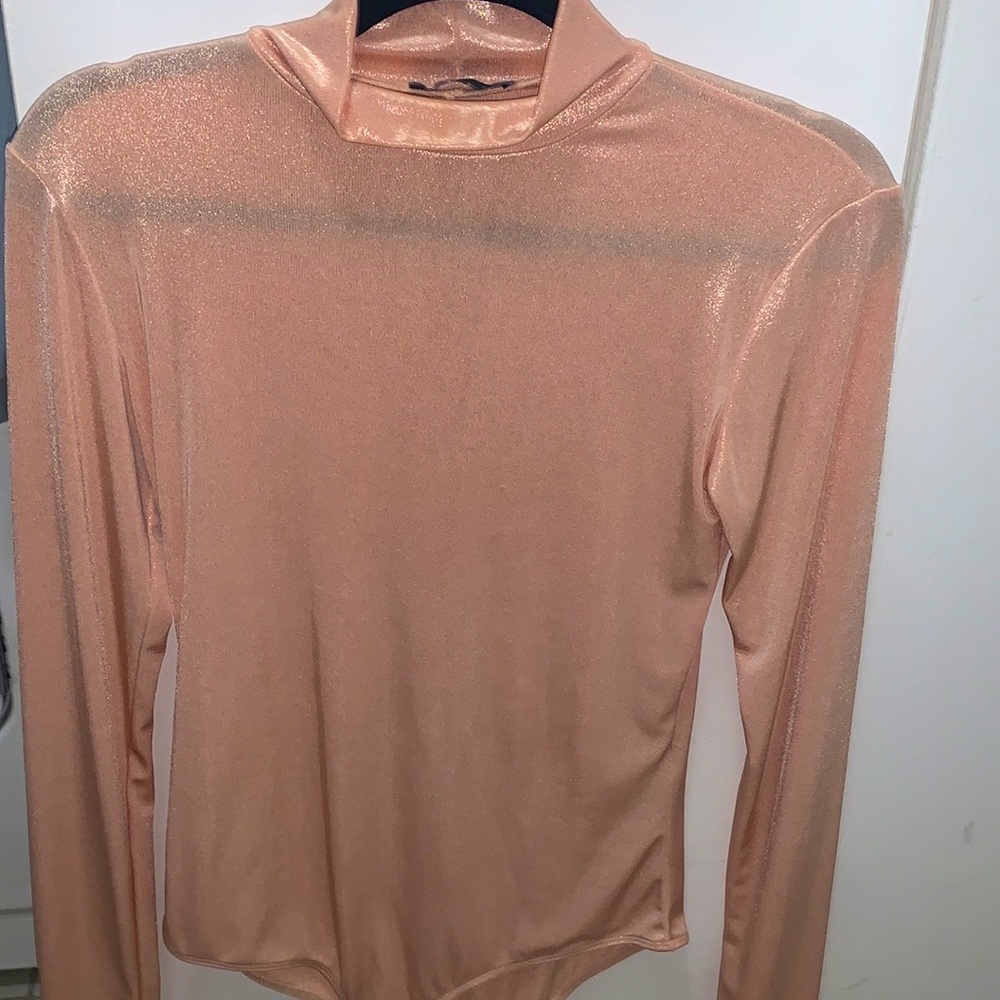 On sale ✅🎈 Zara/ shimmering/ Woman’s/ Bodysuit/ Size M